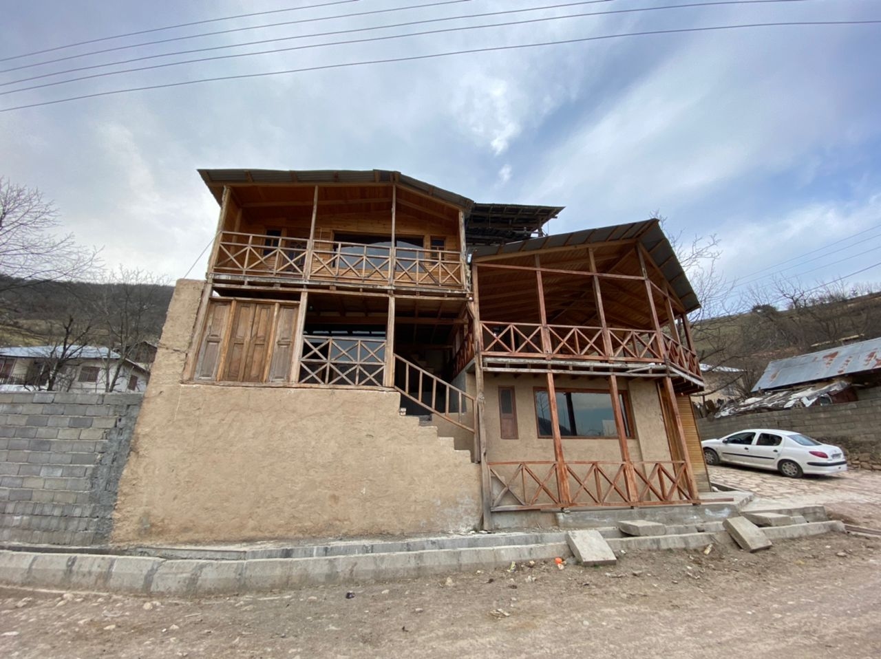 اجاره کلبه چوبی در اساس پل سفید - چوبی