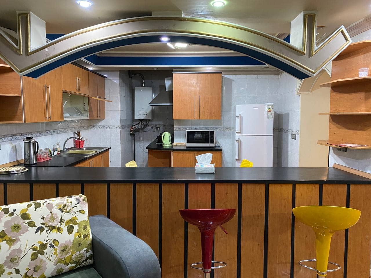 اجاره آپارتمان مبله دوخواب زرهی شیراز - واحد2