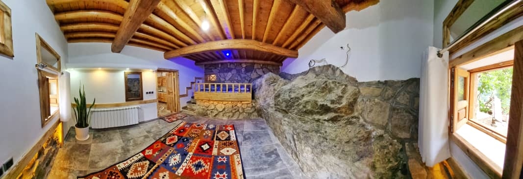 اجاره سوئیت صخره ای سنتی جکوزی دار در ماسوله - لاسه سر
