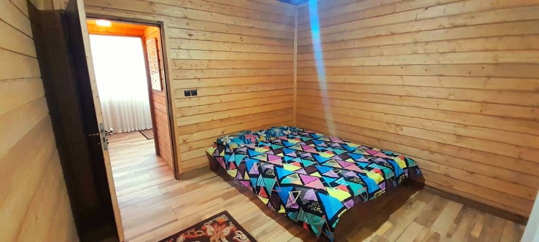 اجاره کلبه با استخر روباز در هریس - رامسر