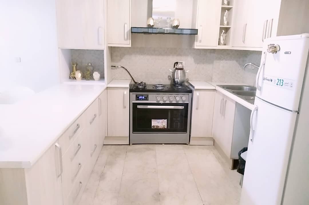 اجاره هتل آپارتمان دو خواب در سعادت آباد - 4 دوتخت دونفره طبقه ی اول