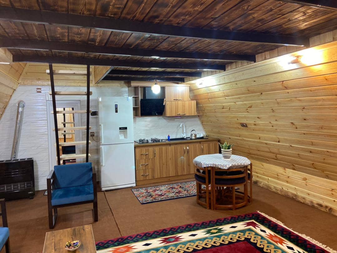 اجاره کلبه سوئیسی جنگلی در ورمیه ماسال - کلبه سوئیسی