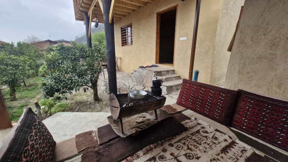 اجاره کلبه چوبی دوبلکس جنگلی در رامسر