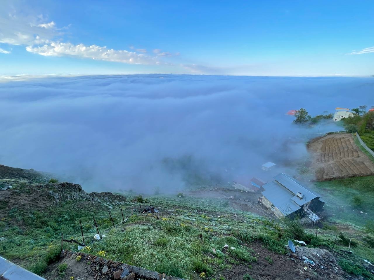 اجاره ویلا دوبلکس در فیلبند با چشم انداز جنگل ابر