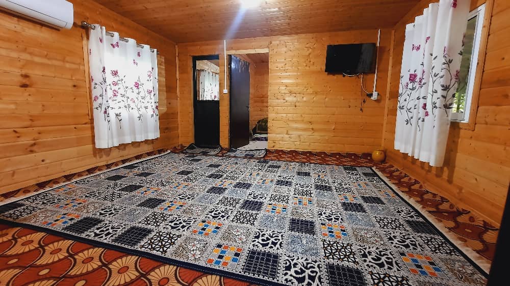 اجاره کلبه جنگلی چوبی در سیاه دول - کلبه 3