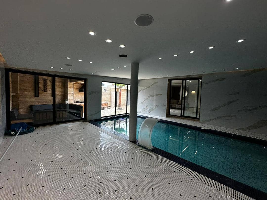 اجاره ویلا با استخر سرپوشیده در بنه کنار - شالیزار