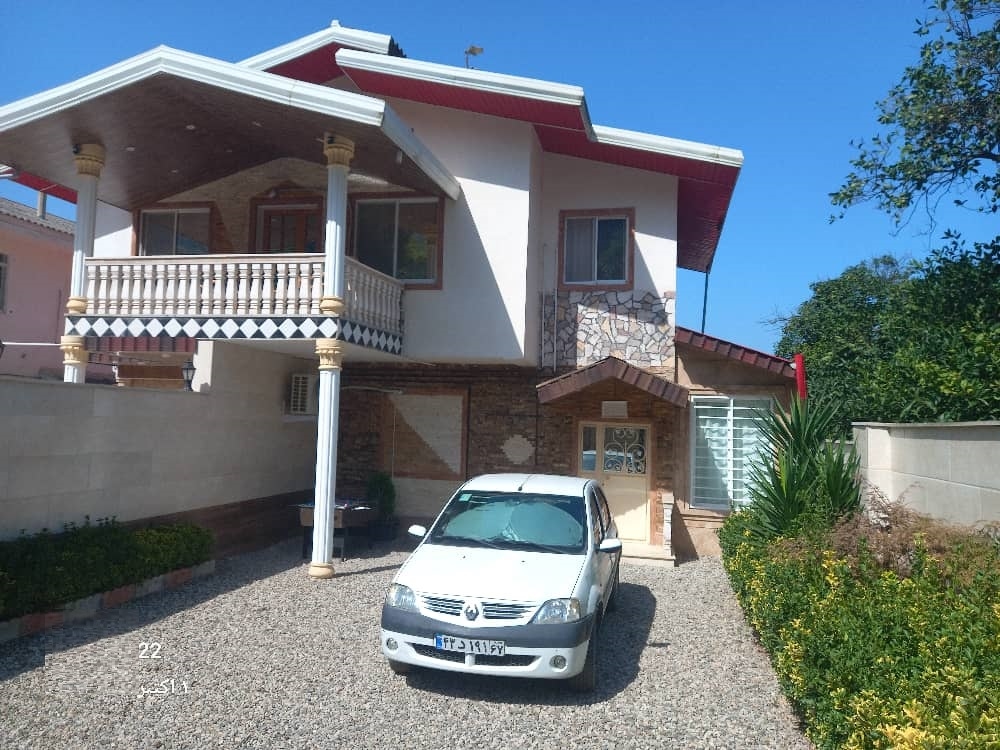 اجاره ویلا با استخر آبگرم در سفید تمشک - روستای گوهر سرا