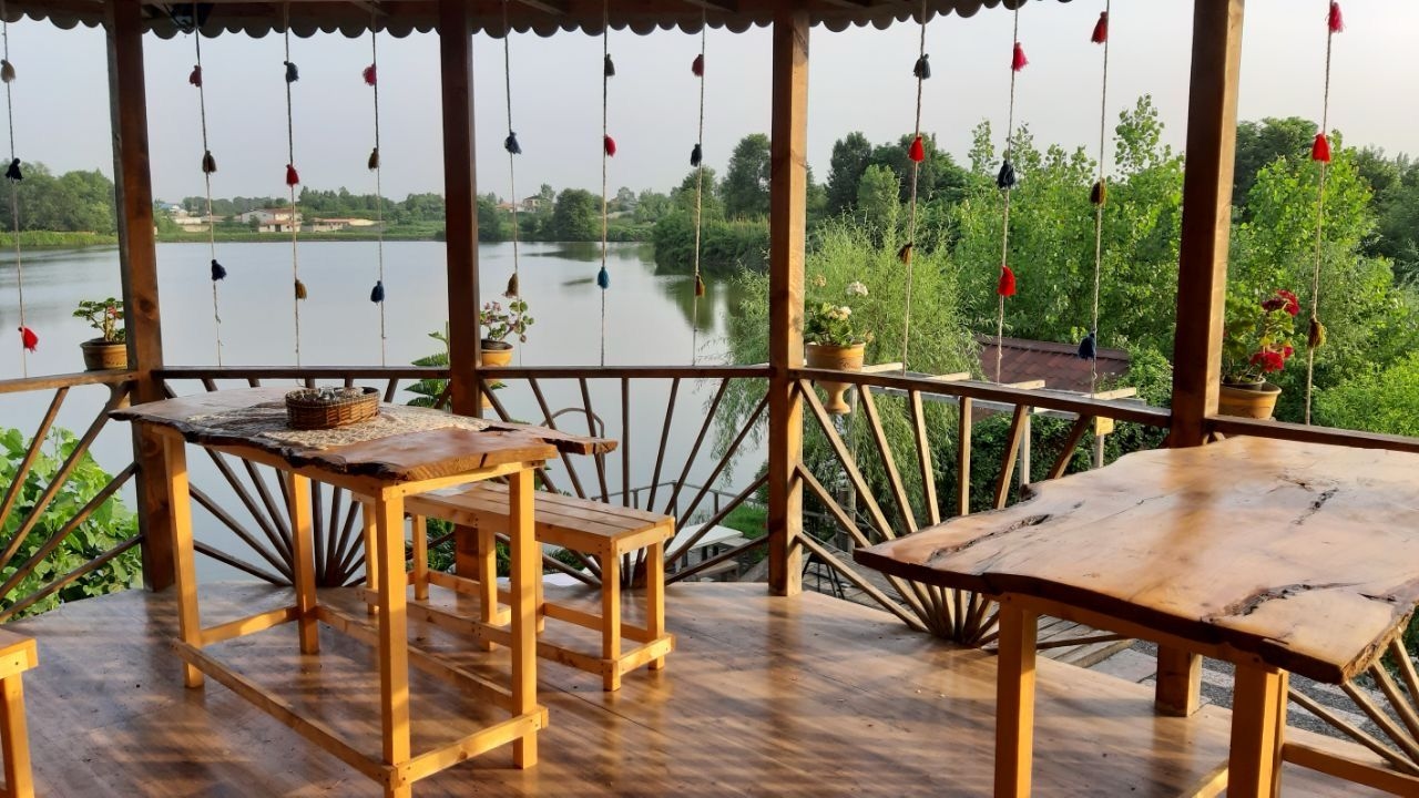 اجاره اتاق بوم گردی در روستای لیشاوندان رشت - 5 ویو برکه آب