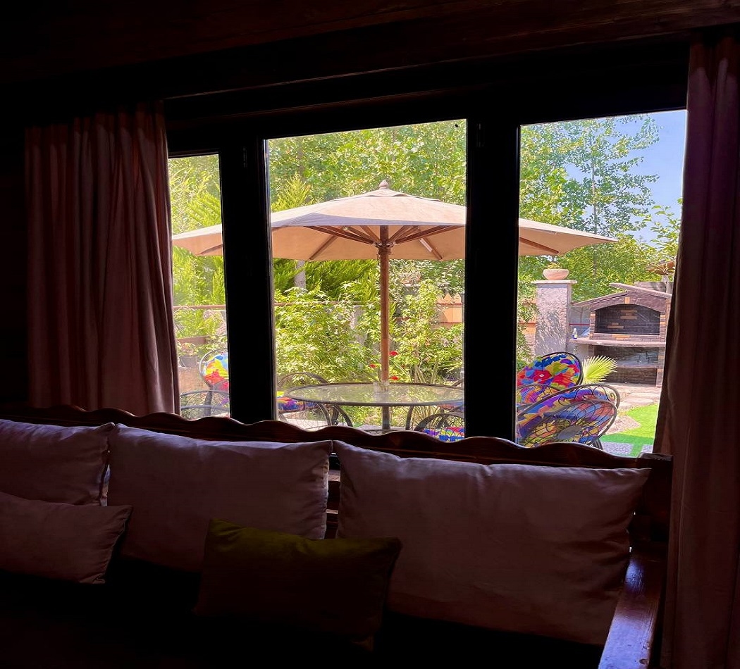 اجاره کلبه ساحلی در رودسر - 60 متری  نما کلبه