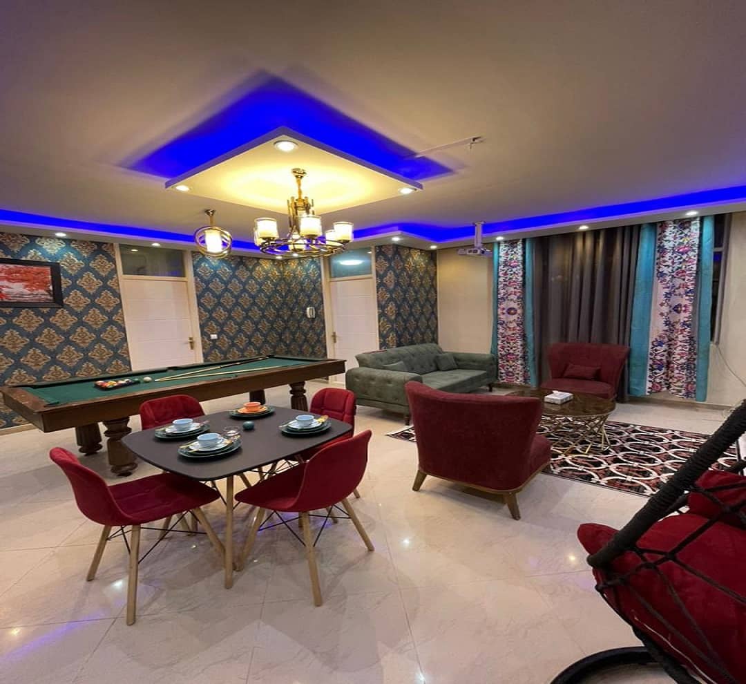 اجاره آپارتمان مبله در اقدسیه طبقه اول - شمال تهران