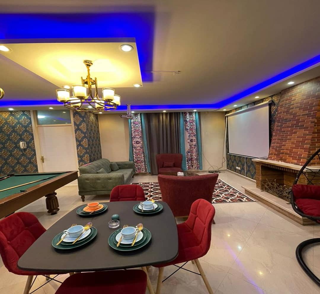 اجاره آپارتمان مبله در اقدسیه طبقه اول - شمال تهران