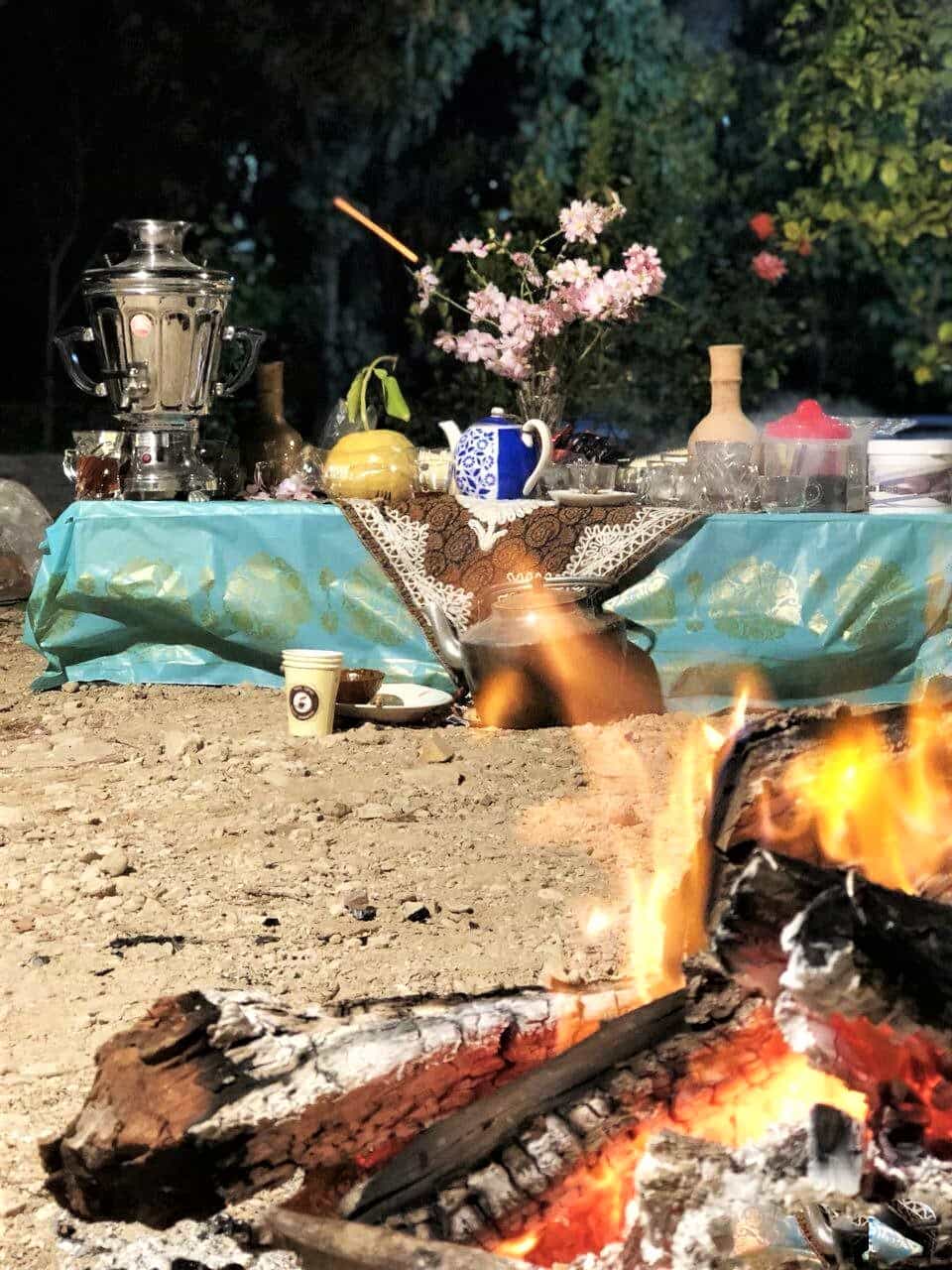 اجاره سوئیت در باغ تفریحی باب انار خفر