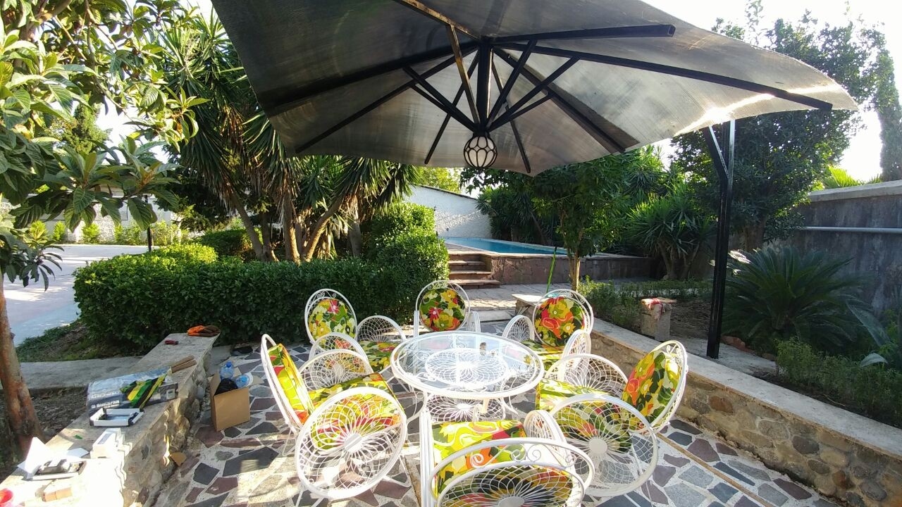 اجاره ویلا استخر روباز لاکچری تنکابن مازندران