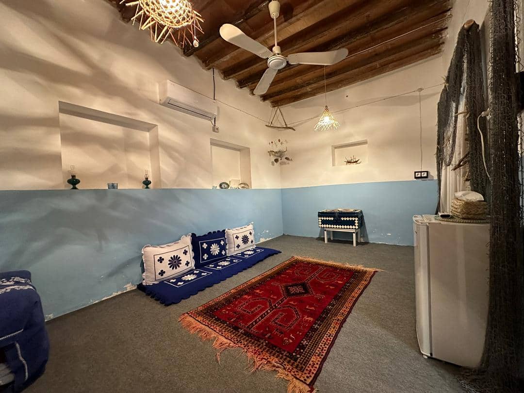 اجاره بومگردی سنتی نزدیک ساحل - کنگان - اتاق دریا