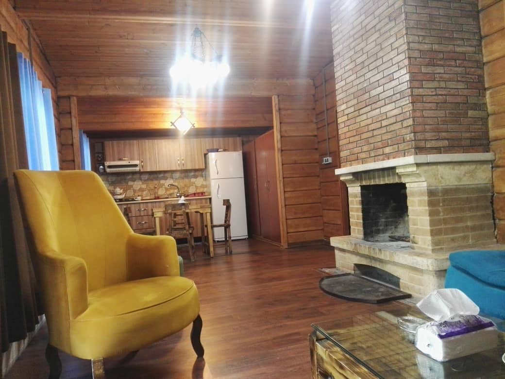 اجاره کلبه چوبی وسط جنگل دردیزین -واحد1