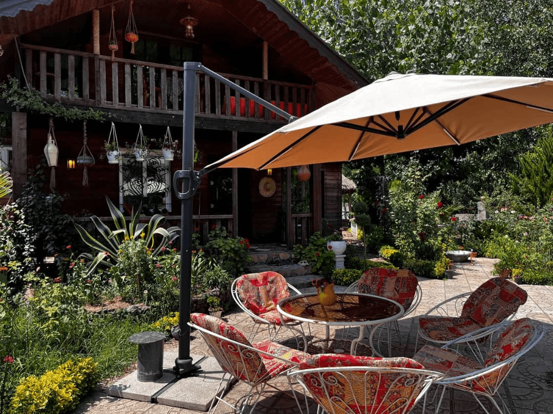 اجاره کلبه ساحلی در رودسر - 120 متری نما کلبه