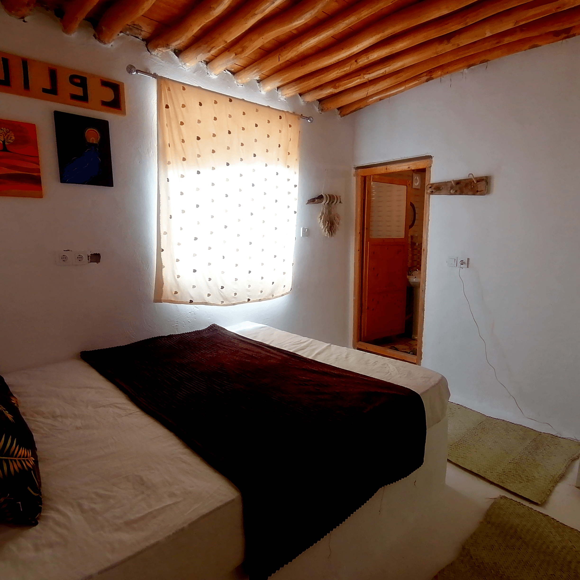 اجاره اتاق نزدیک ساحل در طبل - قشم اتاق خواب