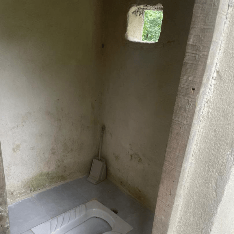 اجاره کلبه چوبی جنگلی در روستا دران شاندرمن - ماسال  نما کلبه چوبی