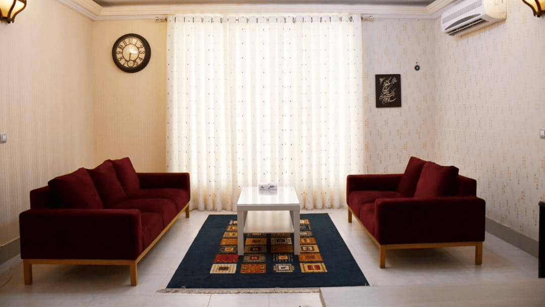 آپارتمان مبله تک خواب در میرمهنا کیش - گلایل سالن