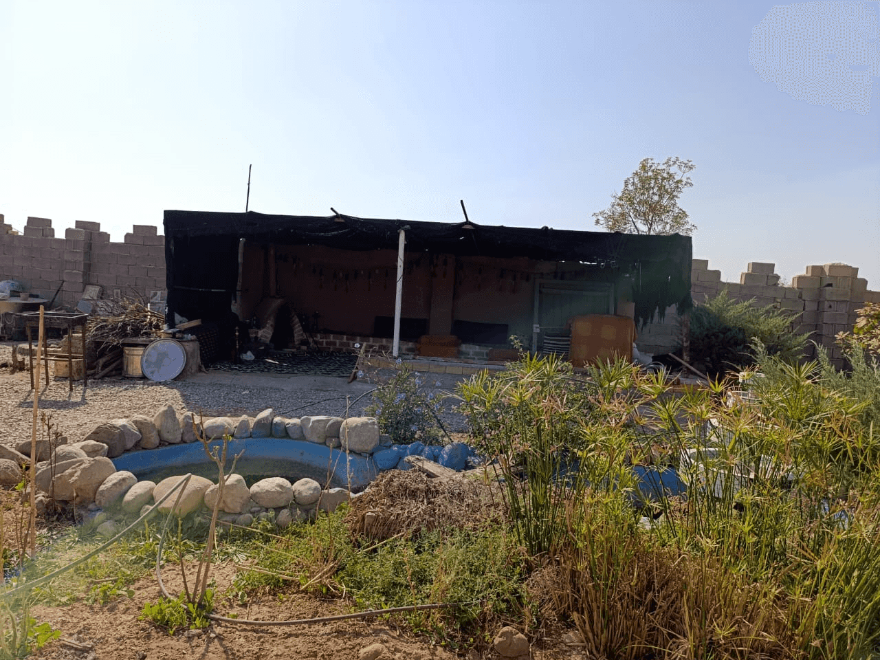 بومگردی سنتی در روستا فروان آرادان - پروانه  اتاق پروانه