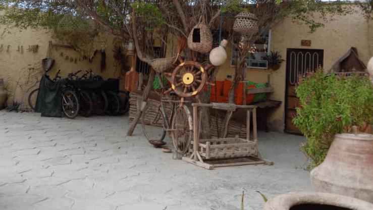 اقامتگاه بومگردی در روستا چاهو شرقی قشم محوطه