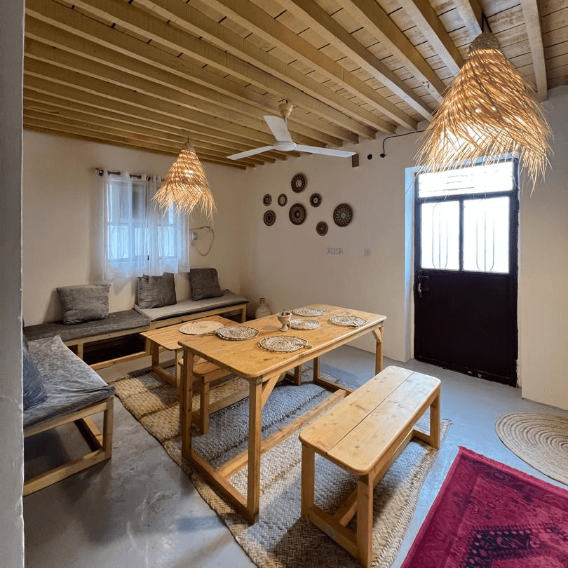 منزل ویلایی در روستای طبل قشم سالن