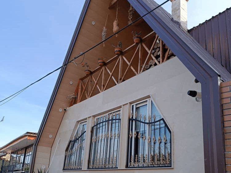 کلبه سوئیسی در روستا گل محله رودسر - خانه مهر نما کلبه