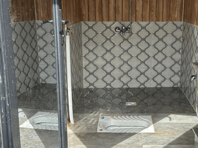 کلبه سوئیسی دوبلکس در ییلاقات روستا نوده بره سر نما کلبه