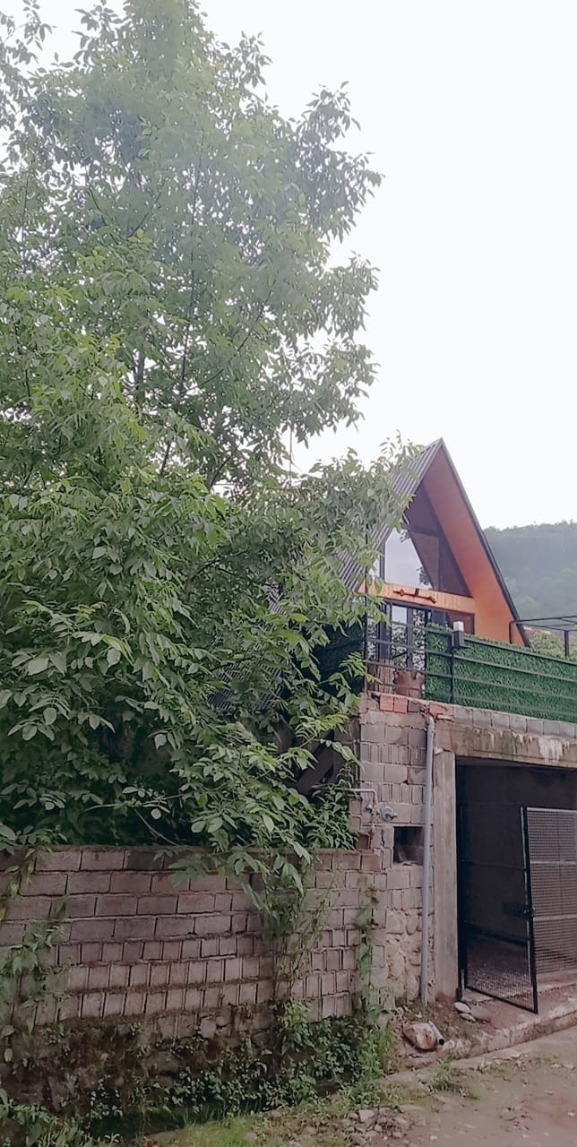 کلبه سوئیسی جکوزی دار در روستای رئیسکلا - لفور نما