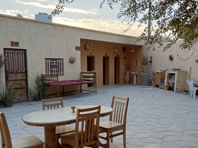 اقامتگاه بومگردی در روستا چاهو شرقی قشم محوطه