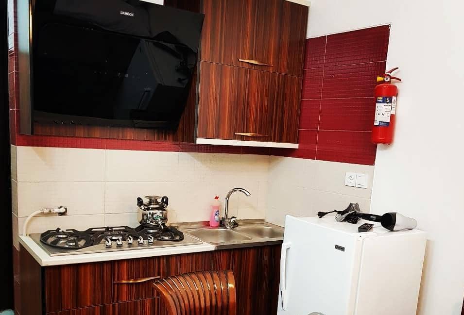 اجاره سوئیت تکخواب در راه آهن قم-پنج تخته