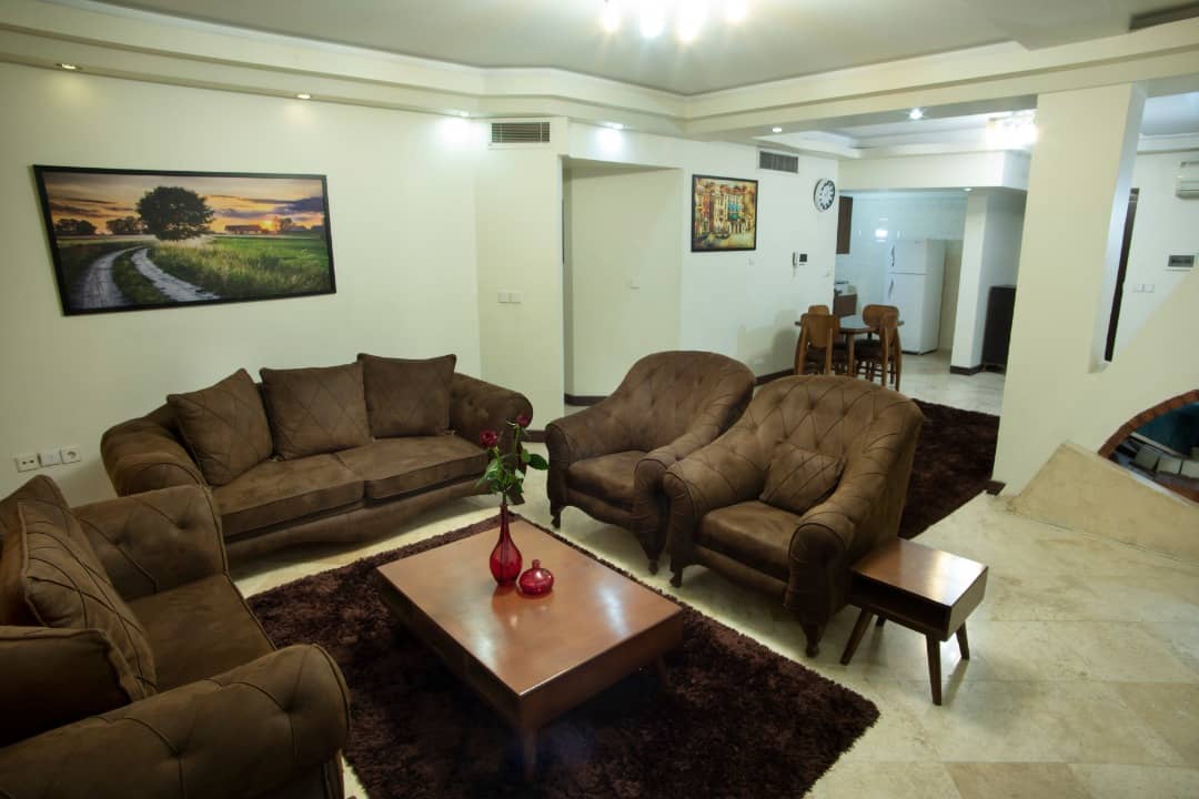 اجاره سوئیت مبله دوخوابه در شریعتی تهران -طبقه ی چهارم