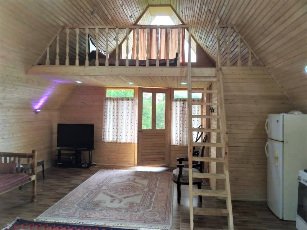 اجاره کلبه چوبی جنگلی در روستای بازنشین رودسر