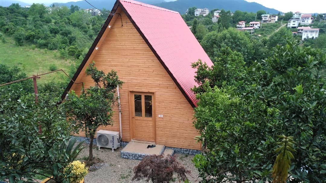 اجاره کلبه چوبی جنگلی در روستای بازنشین رودسر
