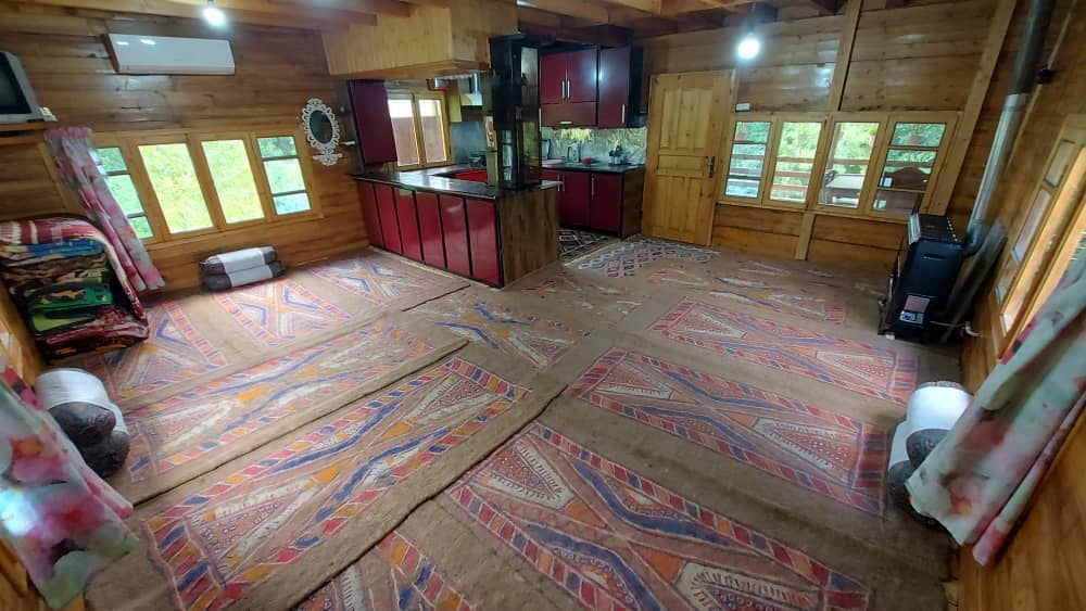 اجاره کلبه جنگلی در کاردیکلا مرزیکلا -70 متری