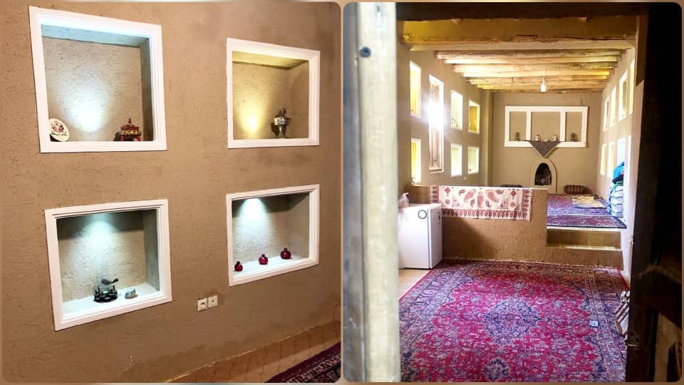 اجاره اتاق سنتی در طامه نطنز - عمورحمت