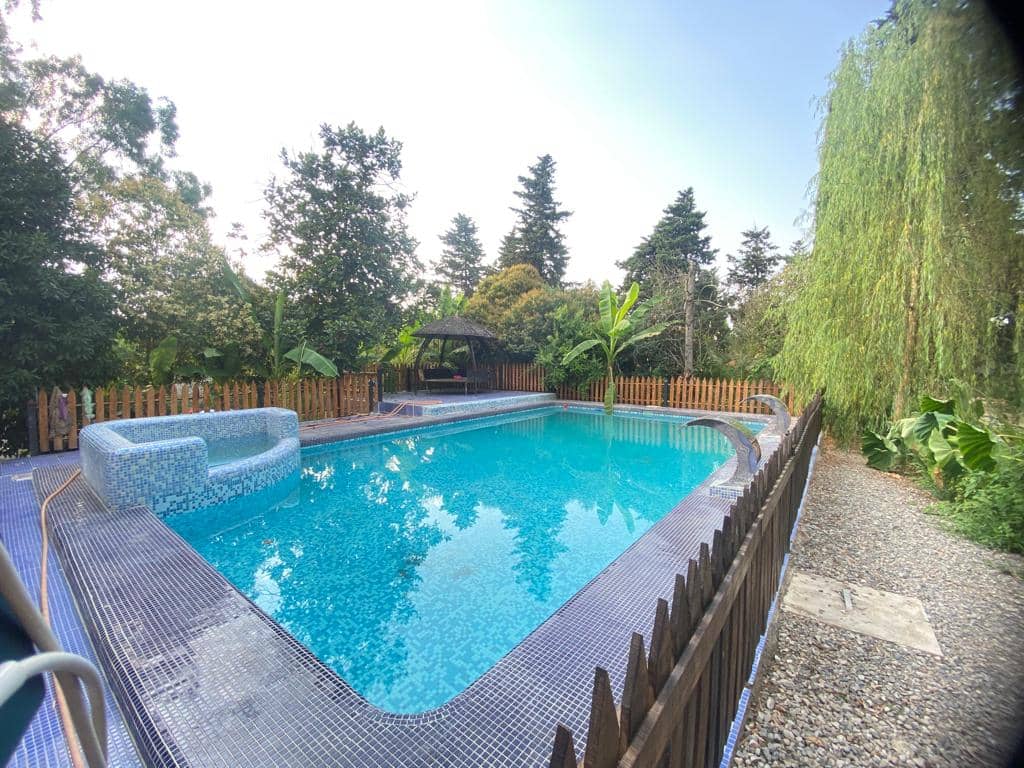 اجاره ویلا ساحلی با استخر آبگرم رو باز در رامسر