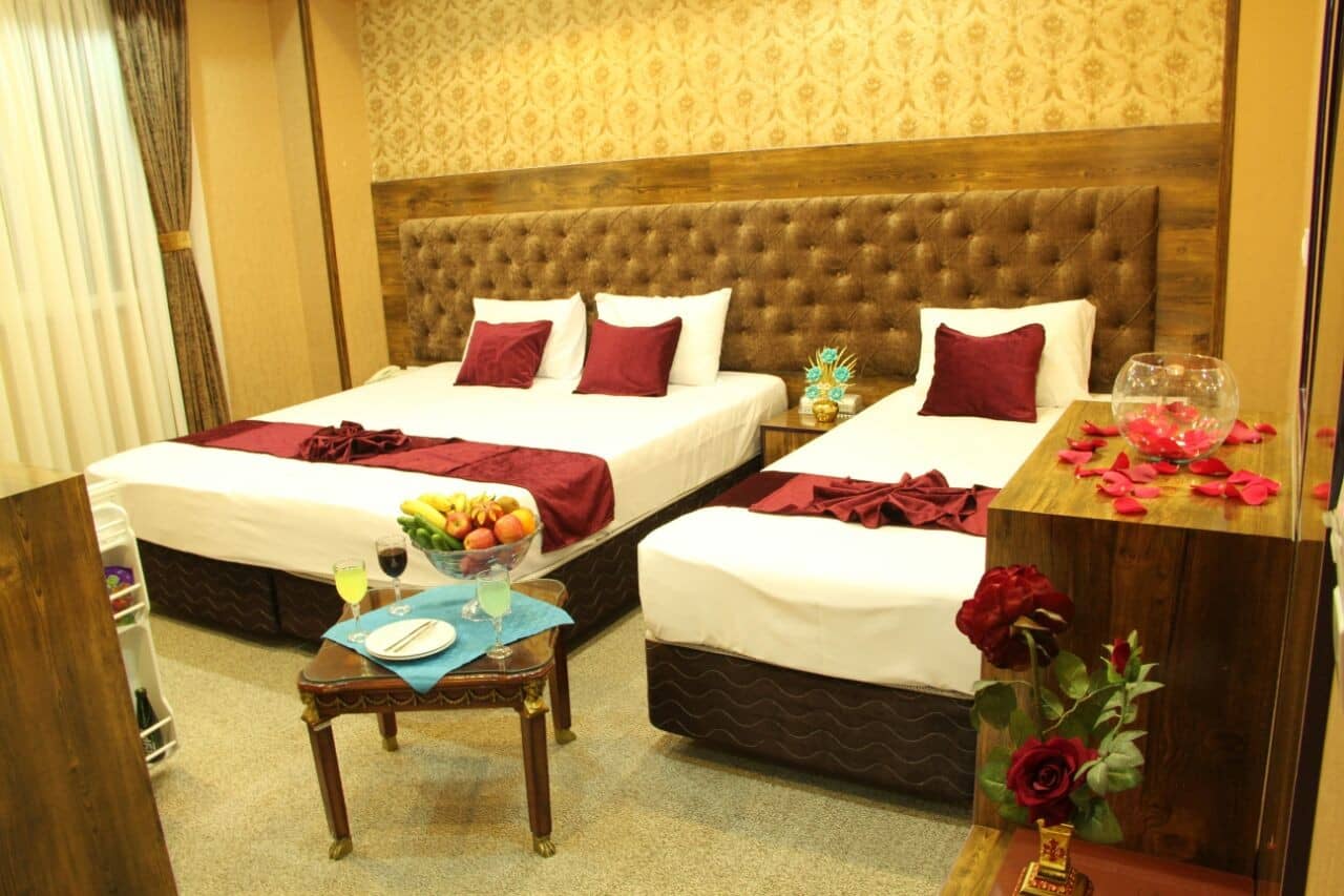 رزرو هتل دوستاره سه تخته در طبرسی مشهد