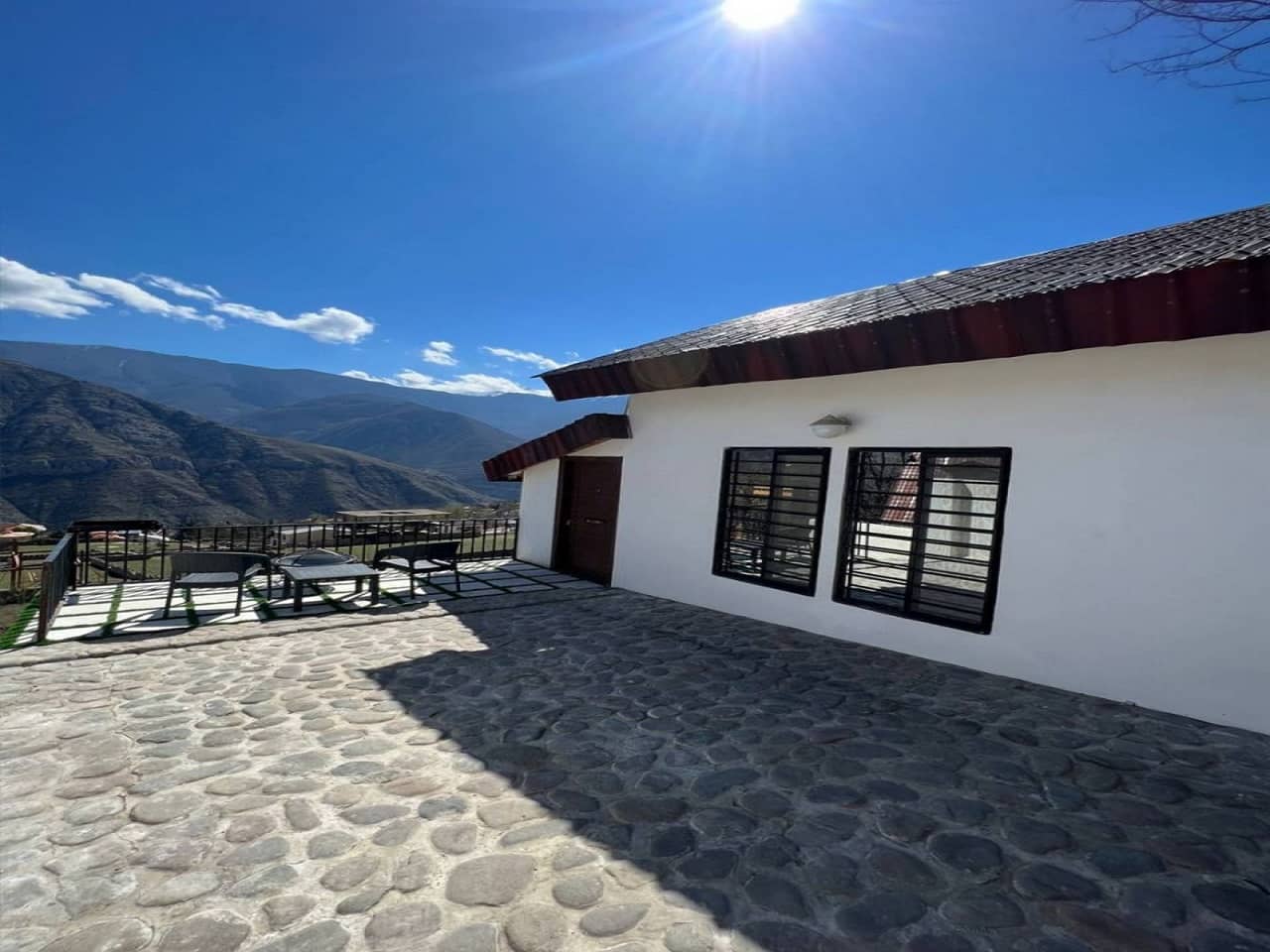 ویلا کوهستانی با جکوزی در روستای طویر مرزن آباد