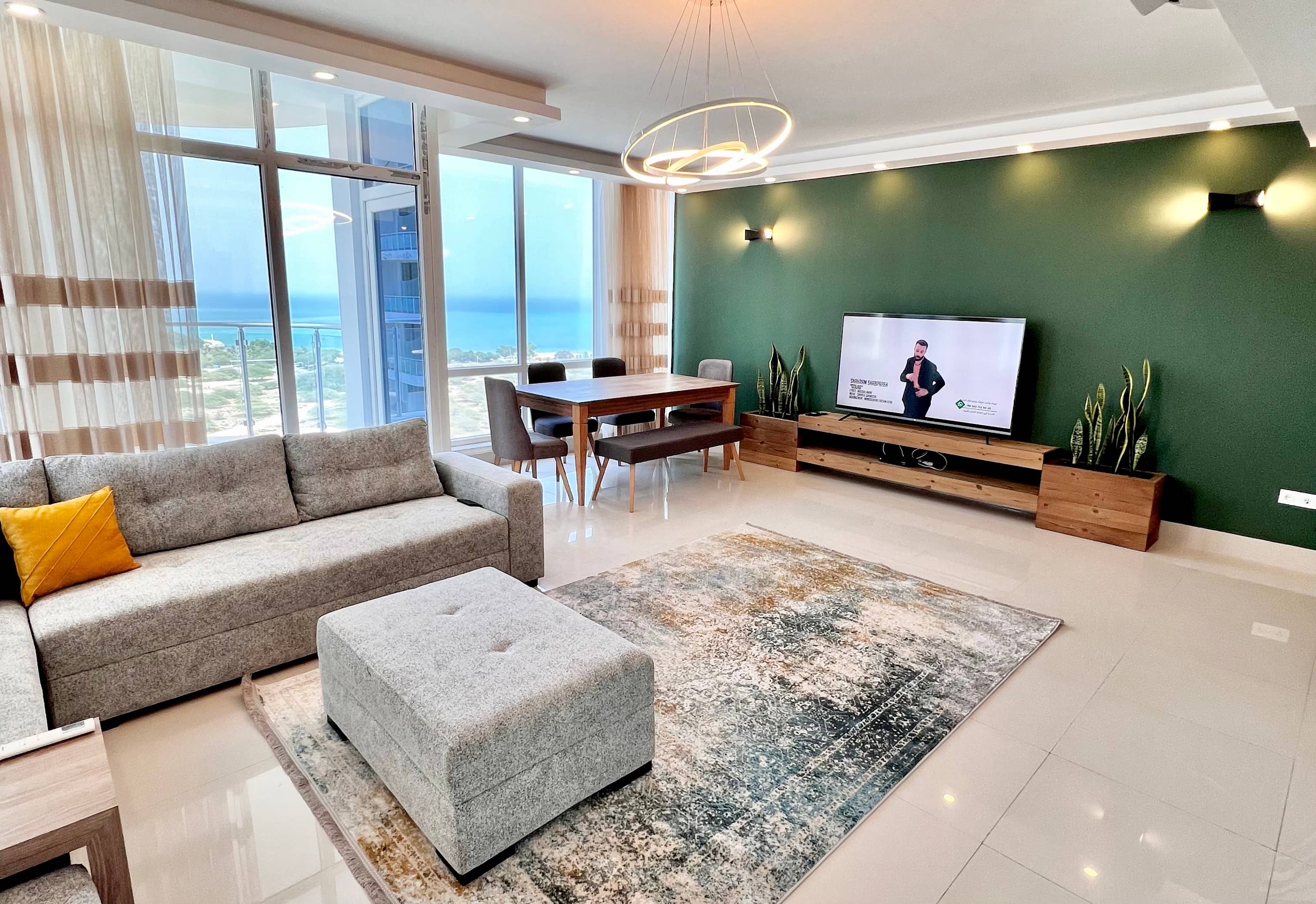 آپارتمان مبله در شهر افتاب کیش با ویو دریا