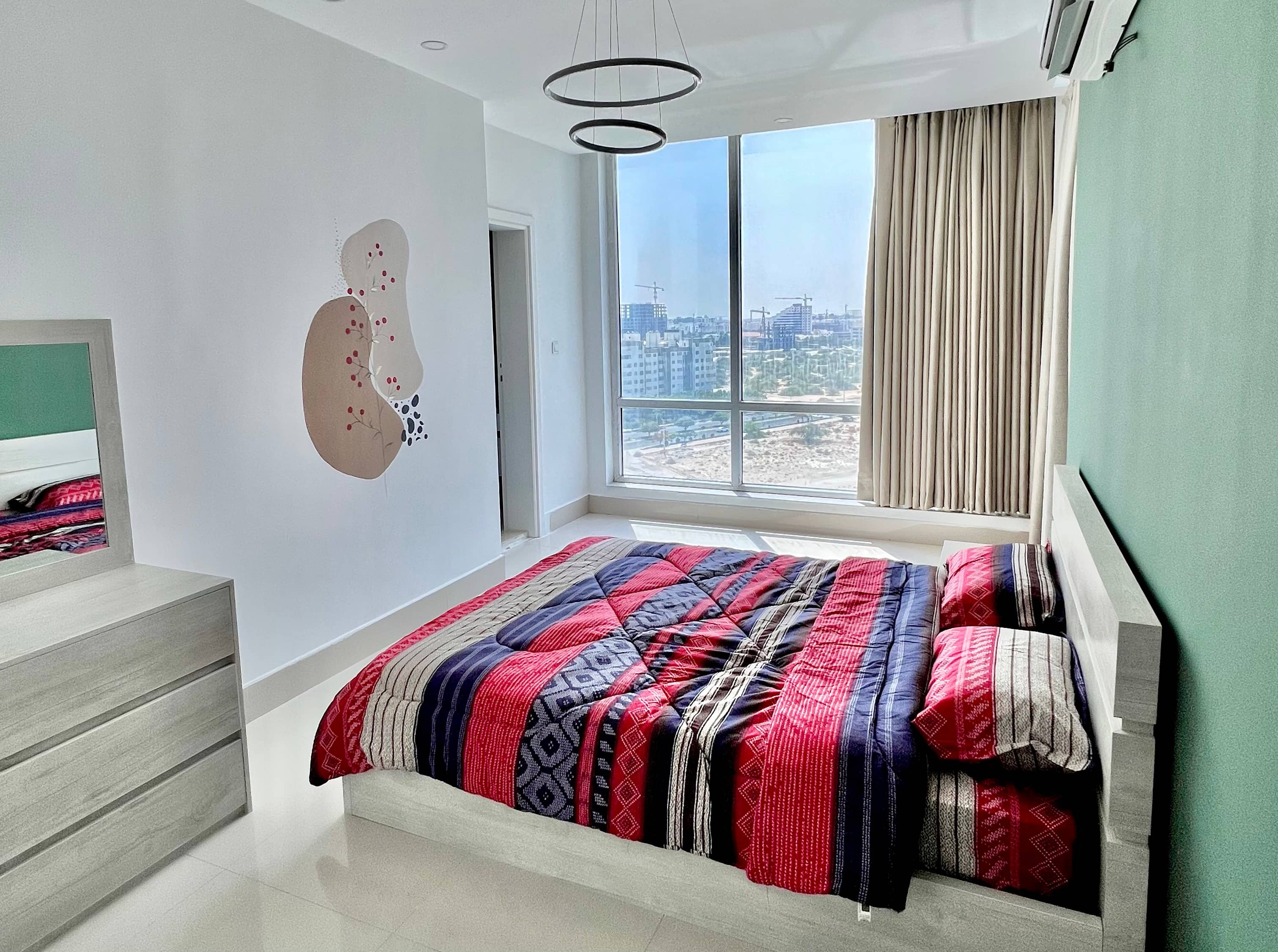 آپارتمان مبله در شهر افتاب کیش با ویو دریا