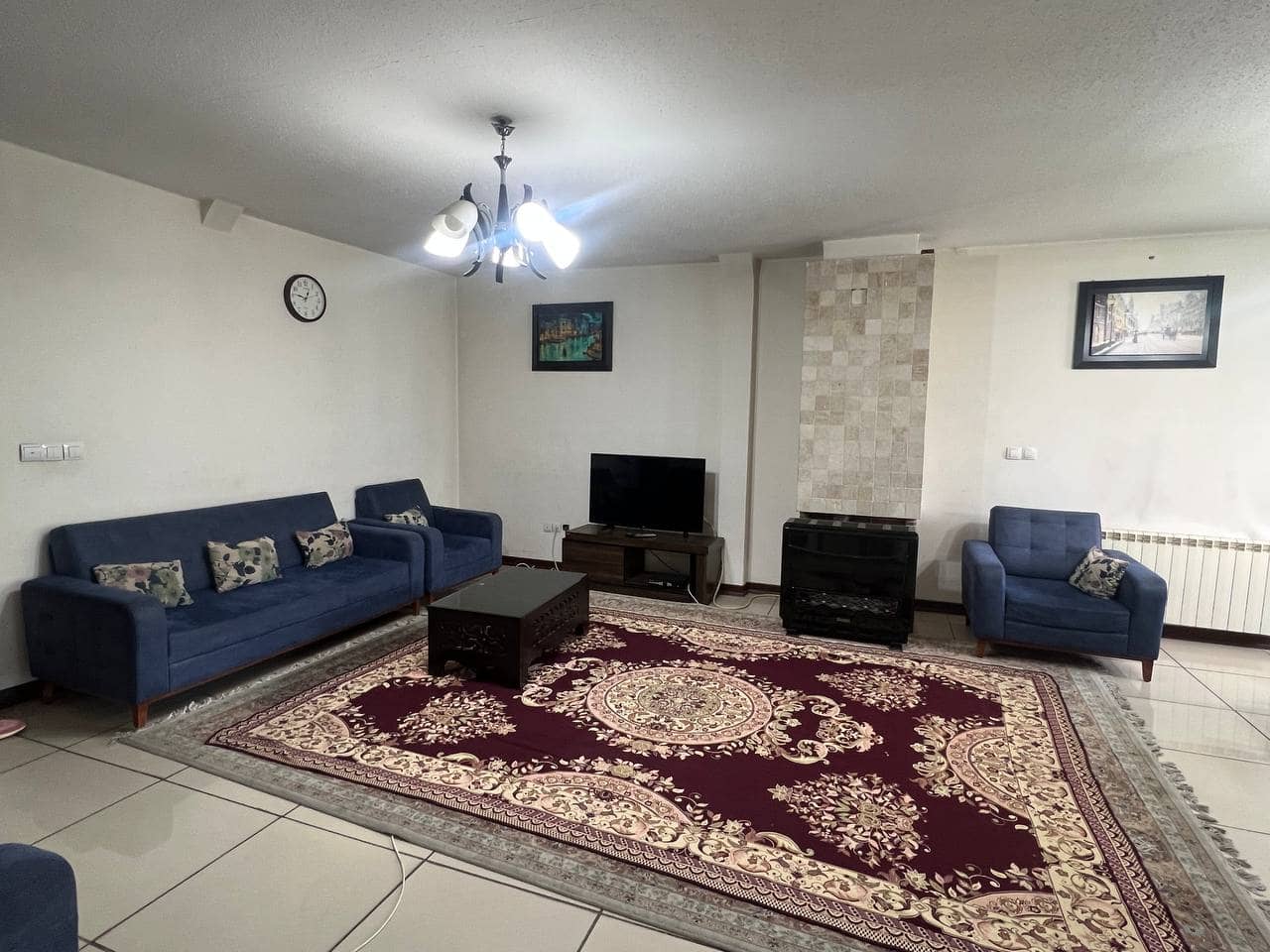 اجاره آپارتمان دوخواب مبله در چمران - واحد 5شمالی