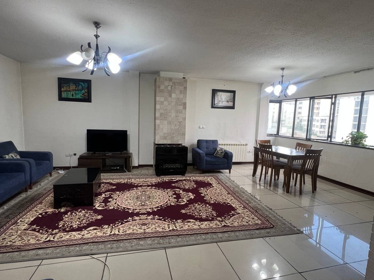 اجاره آپارتمان دوخواب مبله در چمران - واحد 5شمالی