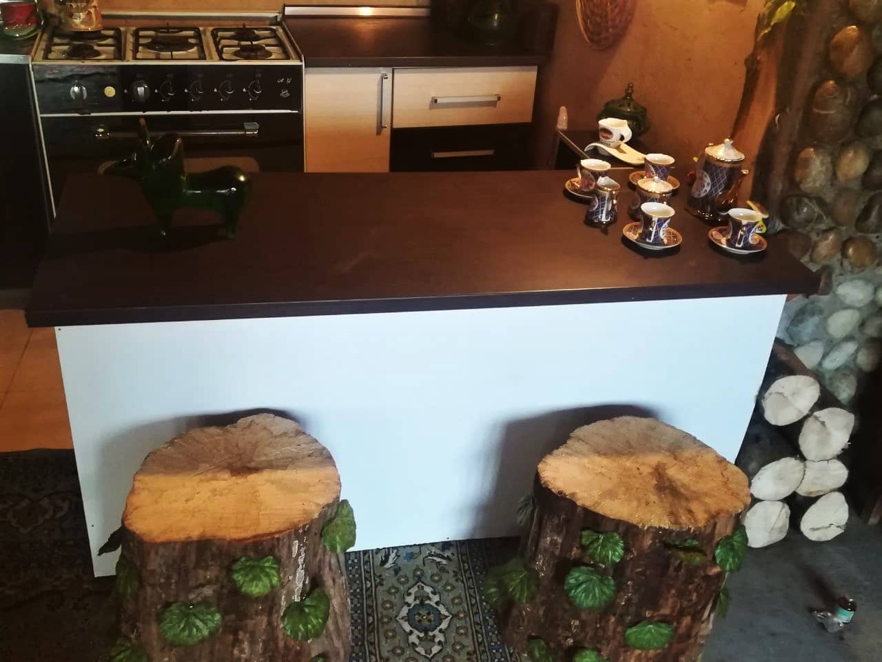 اجاره کلبه سوئیسی جنگلی در امره ساری - هلیا