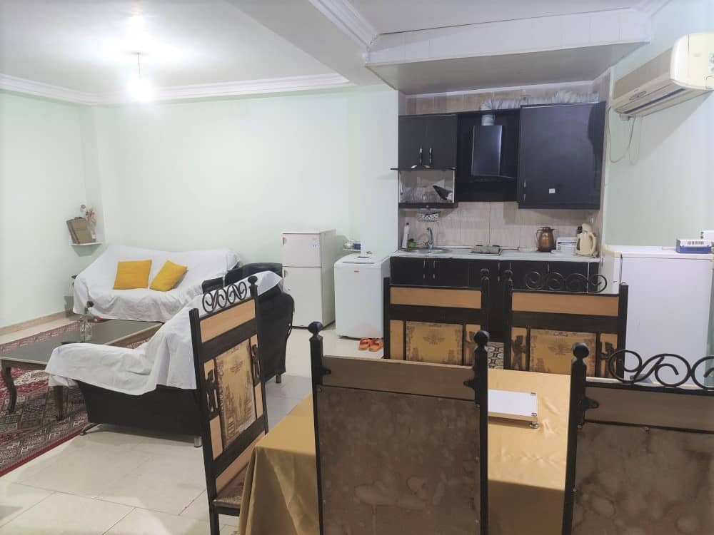 اجاره آپارتمان مبله یک خوابه 85 متری در گلشهر بندر عباس - طبقه 2