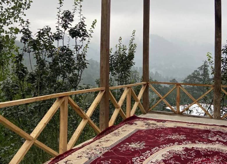 اقامتگاه بومگردی جنگلی در گاوزن محله - 100متر