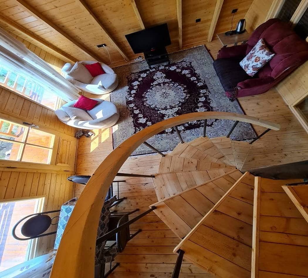 اجاره کلبه سوئیسی جنگلی در لفور شیرگاه