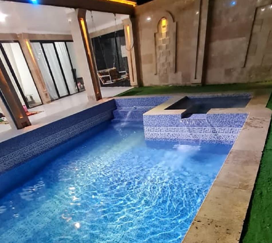 اجاره ویلا استخر سرپوشیده چهار فصل در دزفول