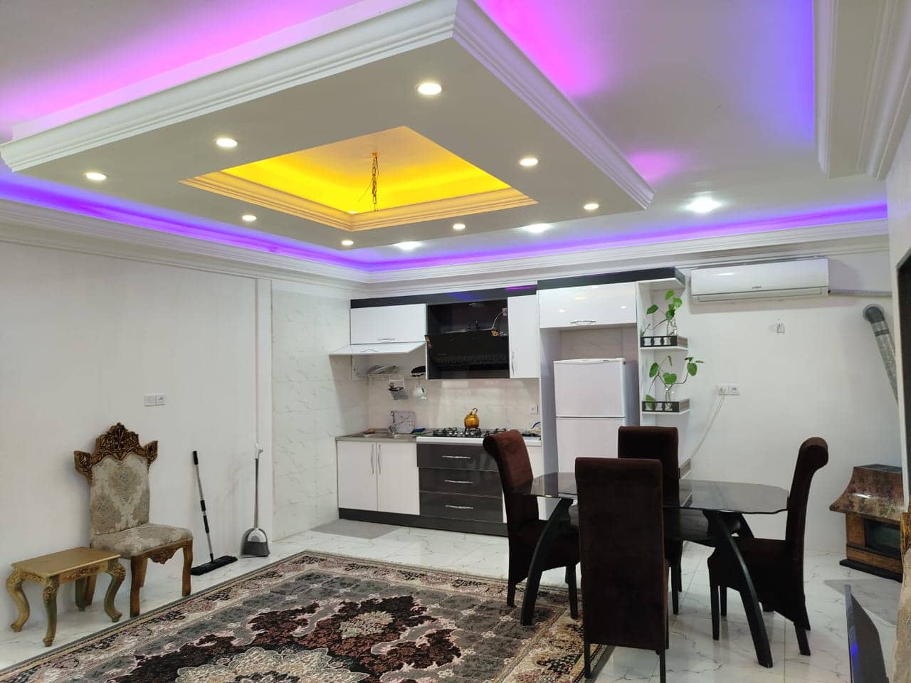 اجاره منزل مبله ساحلی در فرح آباد - دوخوابه