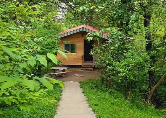 اجاره کلبه جنگلی چوبی در سیاه دول - کلبه 3